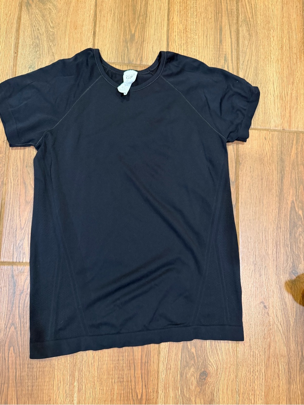 Athleta girl Black Short-Sleeve Kids Active Tee / youth xl (14)